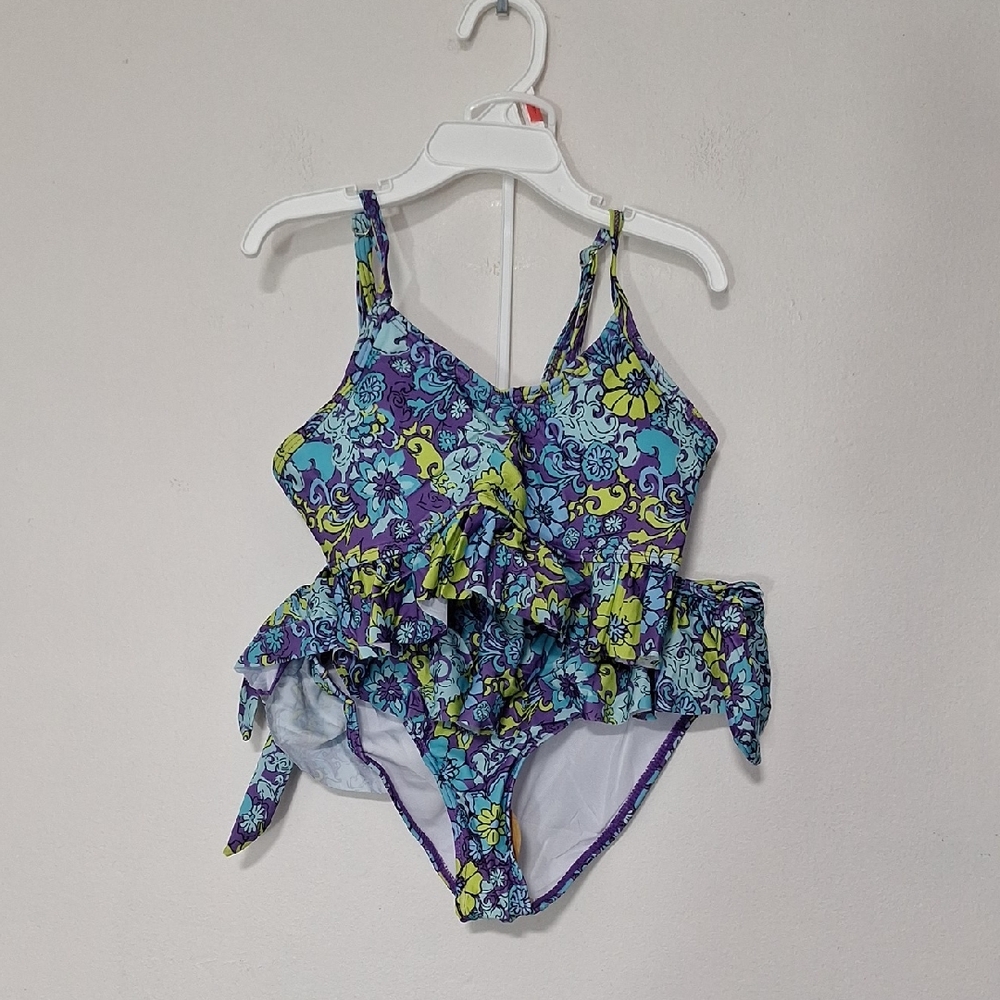 Arshiner 2 Piece Swim Bikini Set Floral Kids